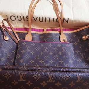 LOUIS VUITTON NEVERFULL GM with pouch!-SOLD